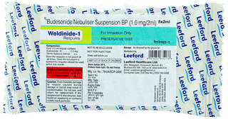 Weldinide 1 2ml Pack Of 5 Respules